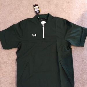 under armour short sleeve windbreaker